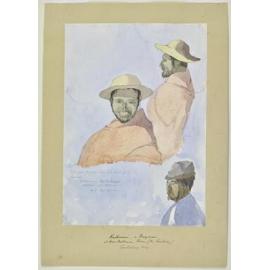 That grim ferryman whom poets speak of - Tainui. Kaikainui - Wai Makariri, sketched at Akaroa