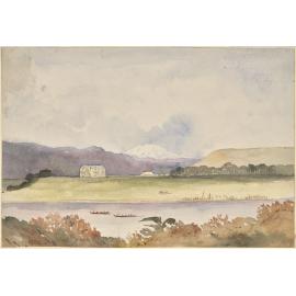 Sedgebrook, Wanganui. Ruapehu in the distance