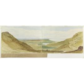 Part of the great plain, Canterbury, NZ. Jany 9 1851