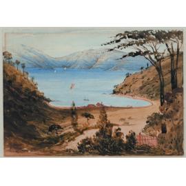 Port Underwood. Jacky Guard’s house. Grave of Rangiawa