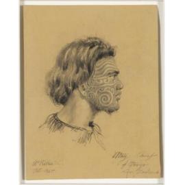 [Portrait Atay, Chief of Otargo, New Zealand]
