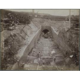 Construction of Caversham tunnel