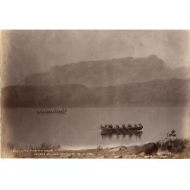 The Phantom Canoe as seen from Lake Tarawera May 31 1886