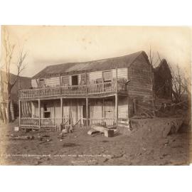 Humphrey's Boarding House After Eruption June 10 1886