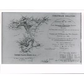Chatham Islands map