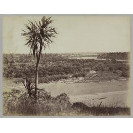 Rangatiki River, with birds eye view of Bull Town