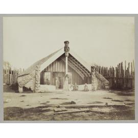 Mete Kingi's whare or house, Putiki, Wanganui