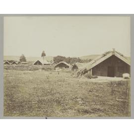 Inside of Waitotara Pah, Wanganui County