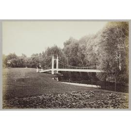 Unidentified bridge and garden