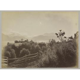 The New Moon.  View from 25 Mile, Lake Wakatipu