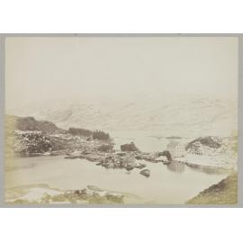 Kawarau Falls at the outlet of Lake Wakatipu N.Z.