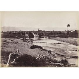 Black Bridge, over the Waiohini River, near Greytown, Wairarapa