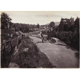 Pakuratahi looking towards Wellington, Wellington and Masterton Road