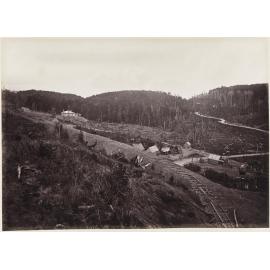 Pakuratahi side of the Mungaroa [Mangaroa] Hill, Wellington and Masterton Road