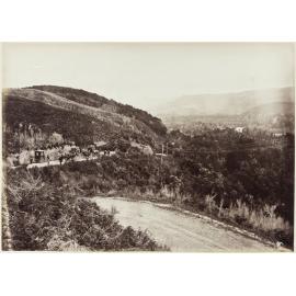 The Mungaroa [Mangaroa] Hill and Valley looking down towards Wellington