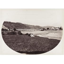 The Lower Hutt, River and Bridge