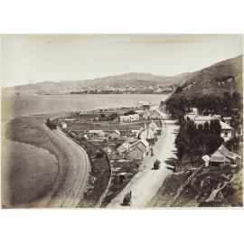 Kaiwarawara, on the Hutt Road looking towards Wellington