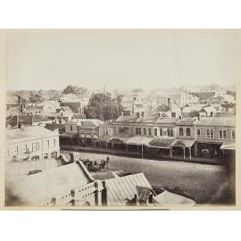 View from top of Insurance Buildings, Christchurch, N.Z.