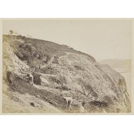 Dunedin-Moeraki railway construction