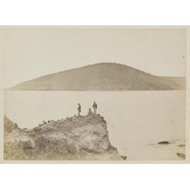 Purakaunui Bay and Potato Point from Mapoutahi