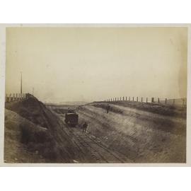 Invercargill & Mataura Railway, 28 mile cutting