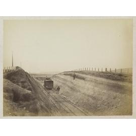 Invercargill & Mataura Railway, 28 mile cutting