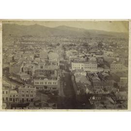 Christchurch, South from Topstone of Cathedral