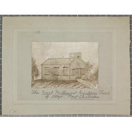 The first Methodist European Church of Otago, Port Chalmers