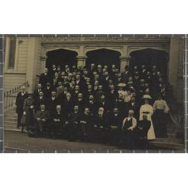 Group taken at the Primitive Methodist Conference, New Plymouth