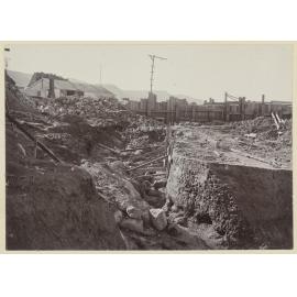 Details of trench and reinforcing