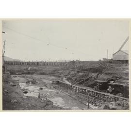 First day concrete was started