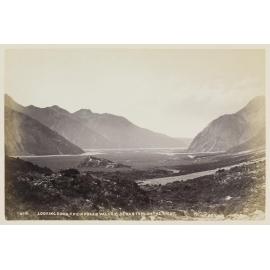 Looking down the Hooker Valley, Sebastopol on the right