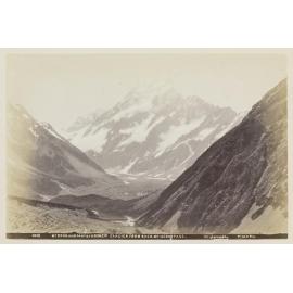 Mount Cook and part of Hooker Glacier from back of Hermitage
