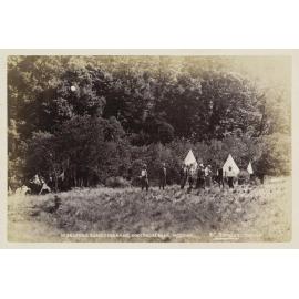 Mr Brodric's surveyors camp, Governors Bush, Mount Cook