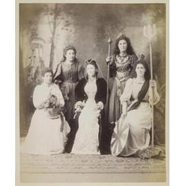 Zealandia, Erin, Mary Queen of Scots, Queen Ulrique Gipsy, Britannia