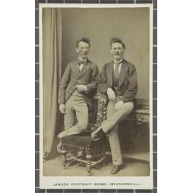 Portrait of two men