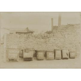 Dredge Buckets,The Present and the Past, N.Z.