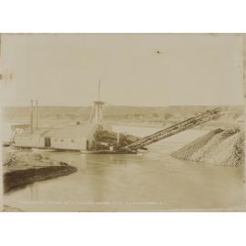 Earnscleugh Dredge, No.2 (Largest Dredge in N.Z.), Alexandra N.Z.