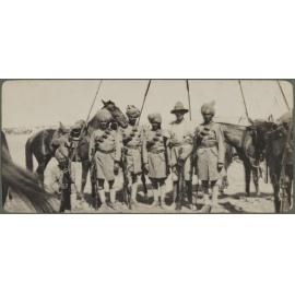 Hyderabad lancers on Suez Canal