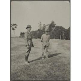 Lt E.H. Clarke and Sgt Croucher