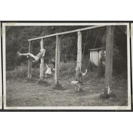 All Moffats on the swings