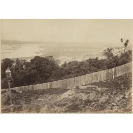 View from High Street, towards the ocean