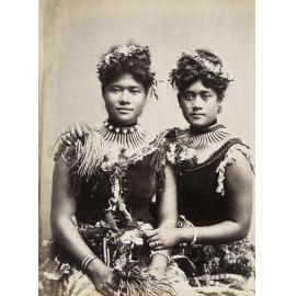 Two unidentified young women