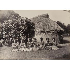 Singing, accompanied by pretty rythmical [sic] motions of hands and arms