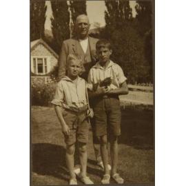 Jim Little, Hamish Little and George Chance junior