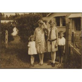 Nell Chance with Lorna, Gwenda and Alan