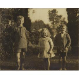 George Jnr, Gwenda and Alan Chance