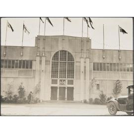 An exhibition pavilion
