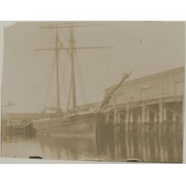Schooners at X Wharf, Dn