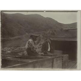 At Kaitangata Coal Mine